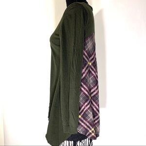 LOGO Lori Goldstein Cashmere Blend Tunic Sweater